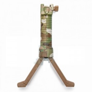 ACM Vertical grip with telescope bipod - multicam